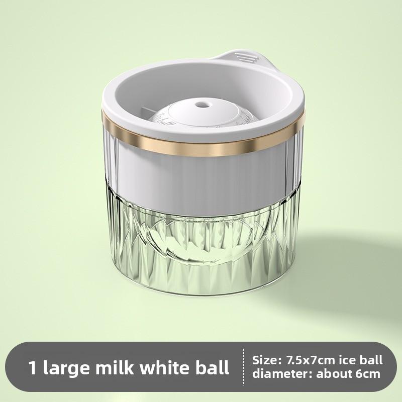 

Light Luxury Whisky Round Quick Freeze Easy Release Home Food Grade Ice Making Compartment single ball 1PC зелений