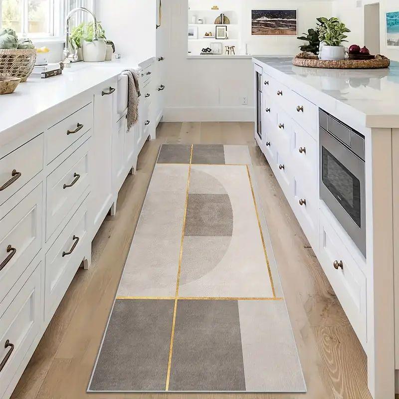 SXB Simple Long Carpet, Corridor, Entrance Floor Mat, Bedside, Kitchen, Living Room, Club Mat, Home Decoration