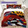 Retro Robot Pattern Bedding,Quilt Set Quilt Cover Pillowcase Home Birthday Gift (1*duvet Cover+2*pillowcase,without core)SSJT0917283