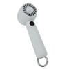 Tragbarer Handventilator 5 Windgeschwindigkeiten Digitalanzeige Geräuscharm Multifunktional Kleiner Handventilator für