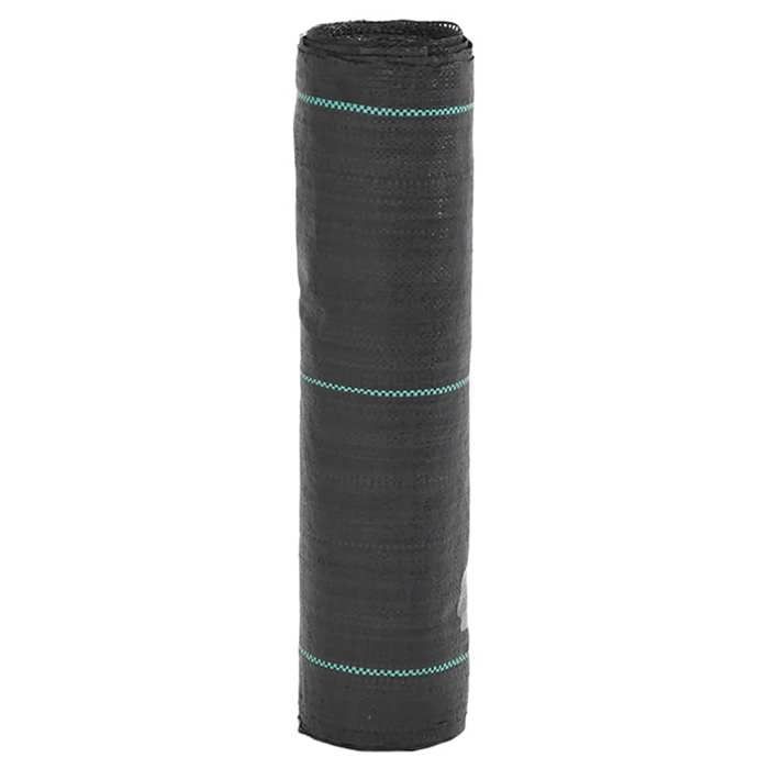 VidaXL Membrane anti-mauvaises herbes noir 0,5x100 m PP, tissu anti-mauvaises herbes, membrane de contrôle des mauvaises 4005140