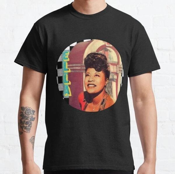 ELLA FITZGERALD Maglietta Classica Regalo di Natale Made in USA S-3XL