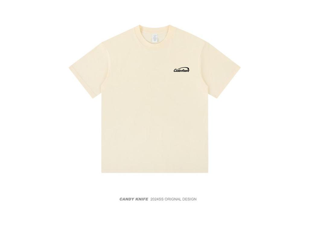 Trendy Black Couple's Oversized Short Sleeve T-Shirt - Pure Cotton, Plus Size, Korean-Style, High Street Fashion