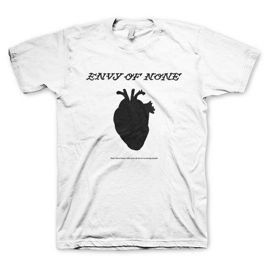 Envy of None Black Heart T-Shirt L