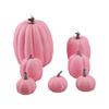 Künstliches Kürbis-Set für Halloween-Dekorationen - 7-teiliges rustikales Herbst-Thanksgiving-Mittelstück und Küche
