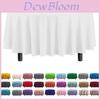 Classic Disposable Round Plastic Disposable Tablecloth With Waterproof Finish For Party Events And Hotel Use
