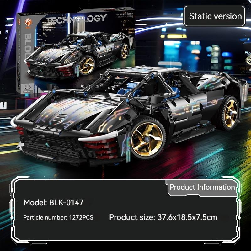 Technical Building Blocks 1400PCS Model Racing Sport Car City Mechanical Speed Vehicle Supercar Brick Puzzle Toys Kid Adult Gift