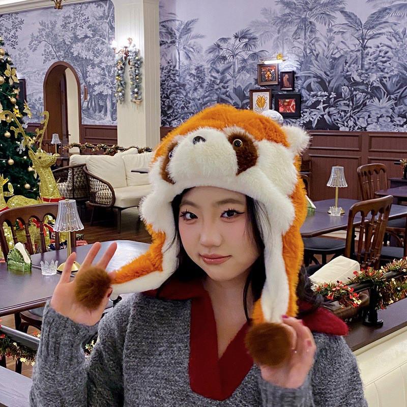 Lotor Procyon Plush Backpack Soft Cartoon Lightweight For Casual Outings School