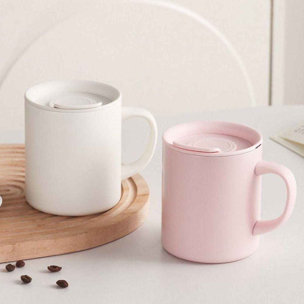 Double-Walled Insulated Coffee Mug 300 ML Milk Cup Creative Office Water Cup Living Room