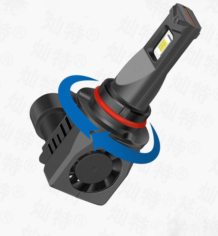 2Pcs Canbus H8 H11 LED Light Bulbs 2800LM High Power LED Car Headlight Lamp 9012 9006 H4 Hi Lo Beam CSP Chip