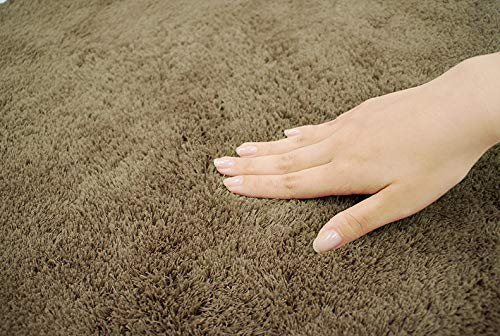 Yokozuna Creation Toilet Mat, Mocha, Size: 75cm x 60cm