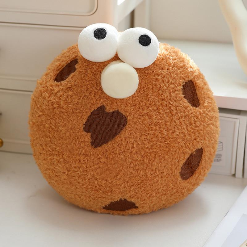 Butter Cartoon Cake Chocolate Cookies Toast Food Design Plush Toy For Children