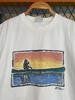 Vtg L.L.Bean Kayak Canoe Boat Paddle Tshirt Tee Shirt - LL Bean