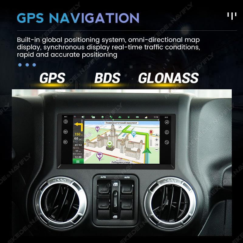 Navifly Android System Car Radio For JEEP Grand Cherokee Liberty Wrangler Chrysler 2002-2006 Multimedia Player GPS Carplay AUTO