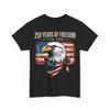 250 Years of Freedom America 250th Birthday US Flag Bald Eagle Patriotic TShirt Unisex T-Shirt