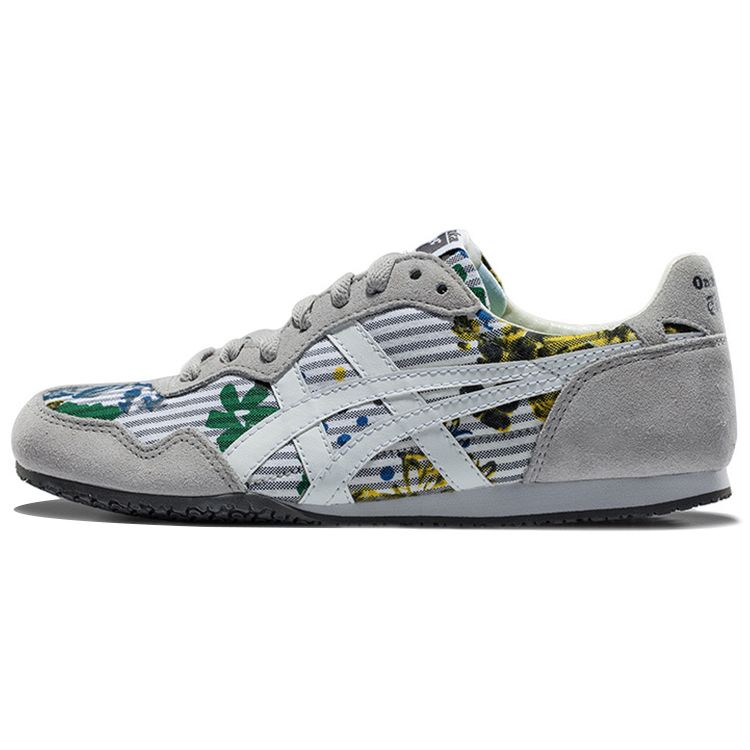 Onitsuka Tiger Serrano Повседневные Удобные Низкие Кроссовки для Стиля Жизни Женские Серый D668L-1099 37