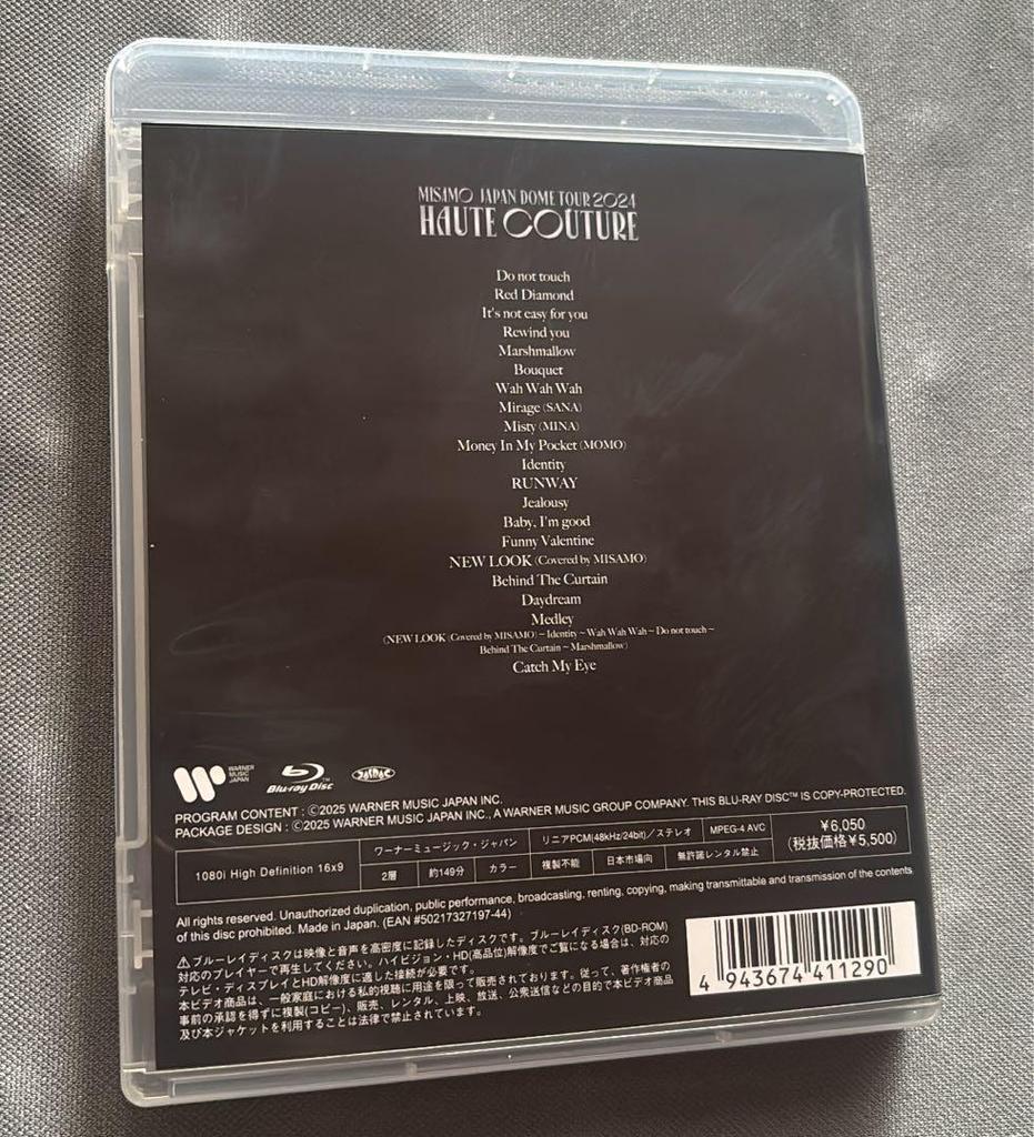 [USED] MISAMO JAPAN DOME TOUR 2024 Regular Edition Blu-ray