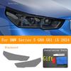 For BMW Series 5 G60 G61 I5 2024 Car Headlight Front Lamp Protective Film Transparent Blackend Anti-scratch Accessories