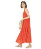 Maxi Featured In Can Tiered Maxi Cotton Machine Red Size 40 63752017 Opaque.Clip Dress, Cam, Dress/Organic Blend, Washable, Women's, (061), (L),