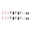 Mattierte Textur Mandel Nagel Temperament Kleine Blume Nail Art Stück Europäischer und amerikanischer Stil Künstlicher Nagel Tragen Nagel Spezielles Nagelstück