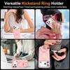 For iPhone 17 Pro Max Case Compatible with MagSafe Ring Holder Kickstand TPU + PC Phone Cover
