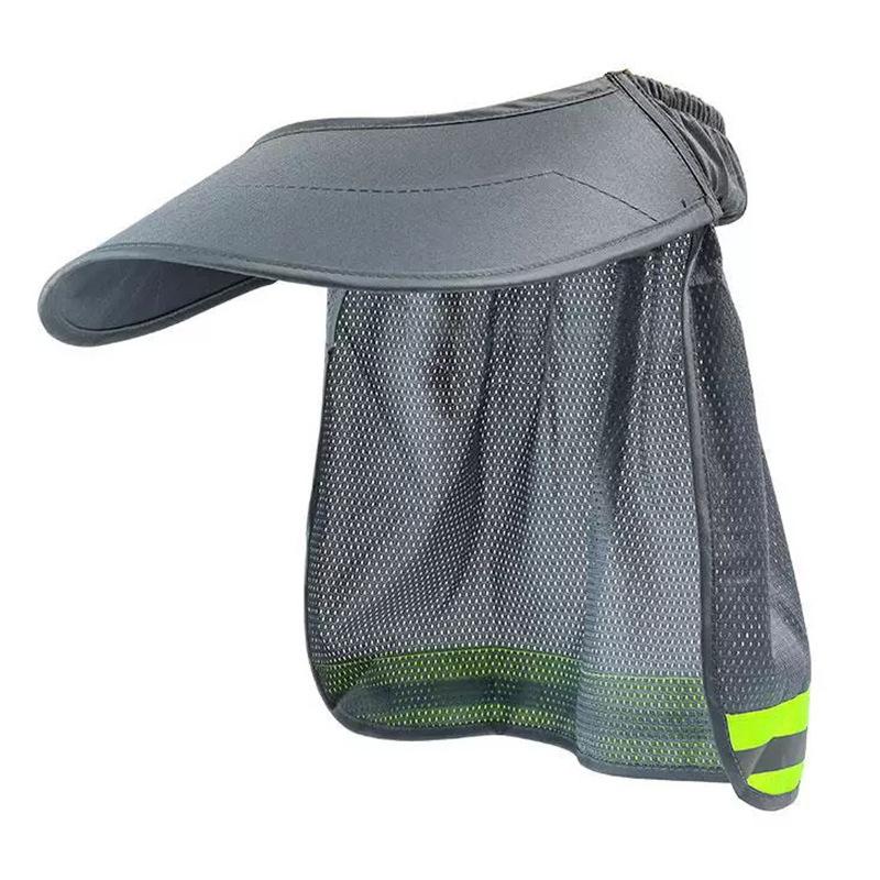 

Светоотражающая сетка Светоотражающая кепка Дышащая Защита от УФ-лучей Пляжная шляпа Шаль для защиты шеи Универсальная Солнцезащитная шляпа Защитные шлемы