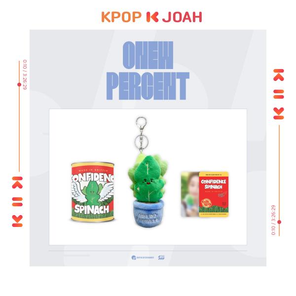(Spinach Plush Doll) ONEW (SHINee) [PERCENT] POP-UP STORE MD