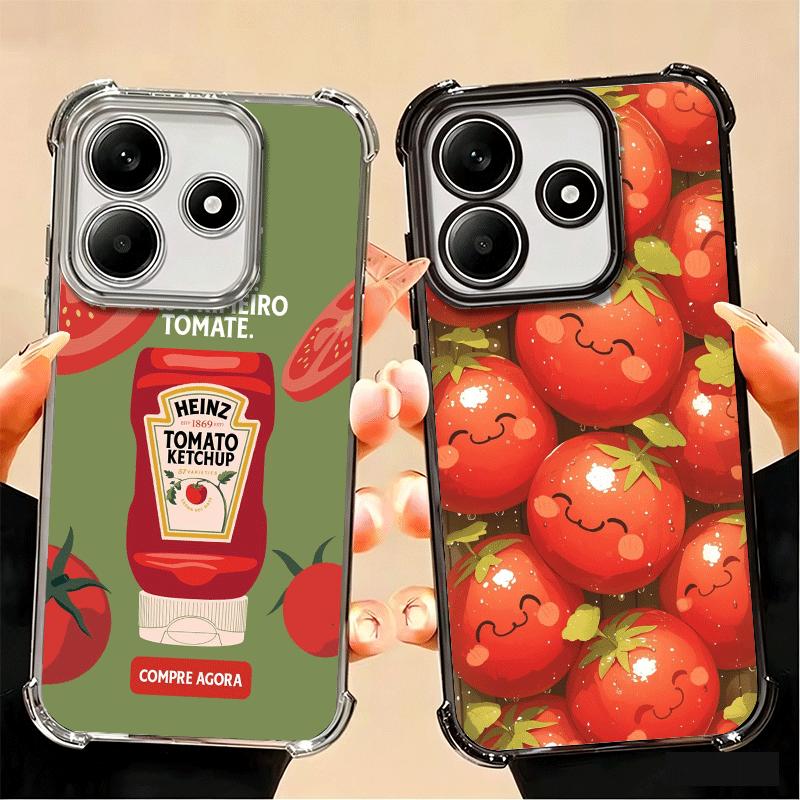 Lamm Heinz Tomaten Ketchup Weiche Handyhülle Für Xiaomi Poco X7 X8 Pro Max X6 X5 X3 F8 Ultra F7 M8 M7 M5S Redmi 15C 15A 15 14C 13C