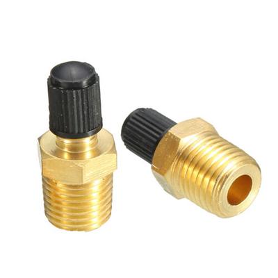Vanne de réservoir d'air 1/4" NPT Raccords d'outils de connecteur de compresseur en nickel massif