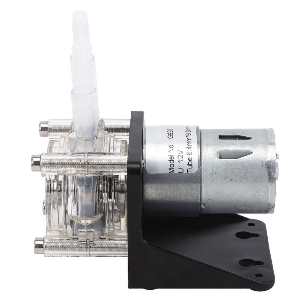 Peristaltic Pump High Quality Large Flow Corrosion Resistant with Transparent PC Head 500mL min 12V