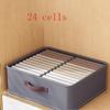 Wardrobe Clothes Storage Organizer Pants Sweater T-Shirt Storage Box With PP Board Cabinet Drawer Organizer Jeans Storage Box