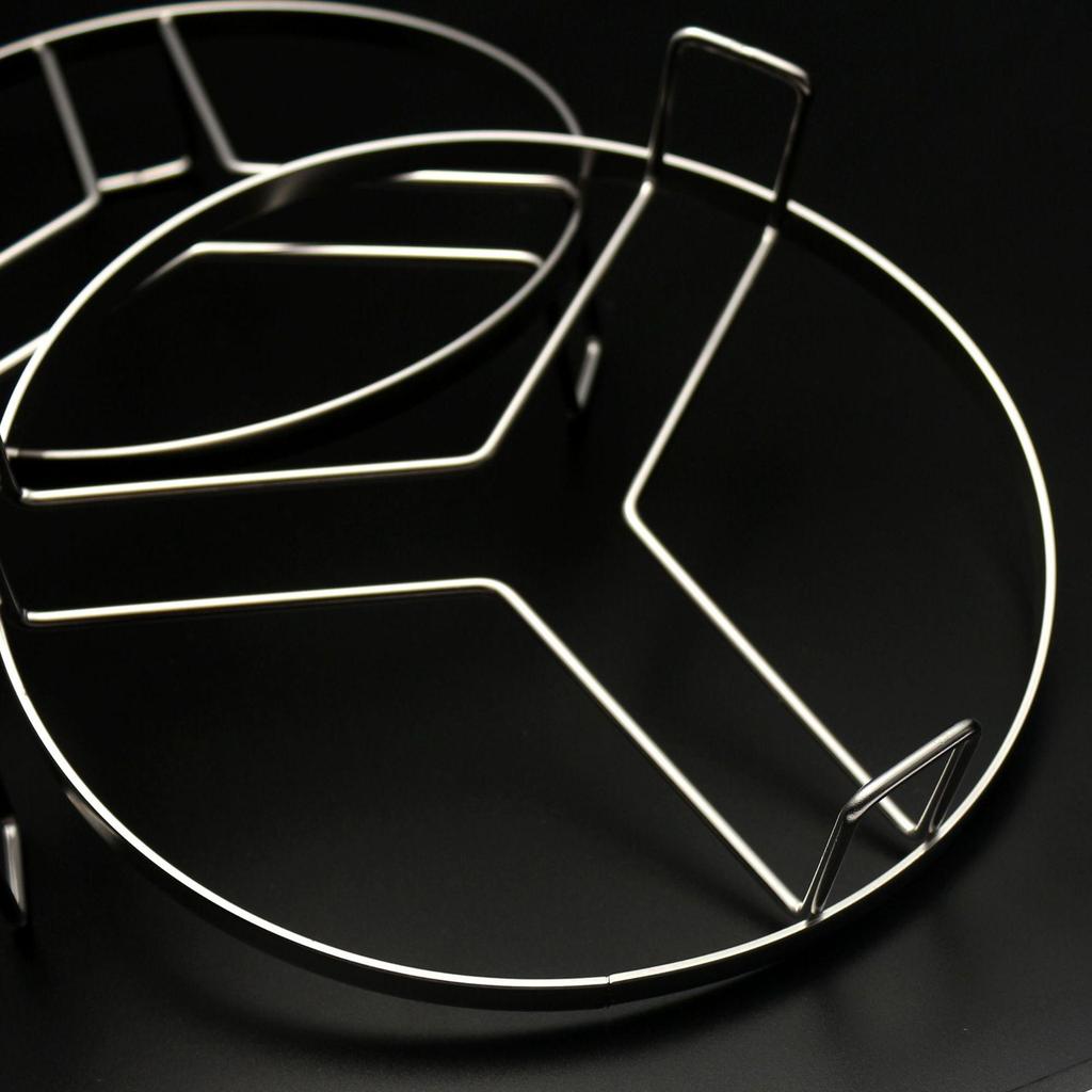 Stainless Steel Multi-Functional Steamer Rack - Food Grade Steaming Plate for Eggs and Vegetables