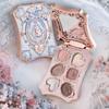 FlowerKnow Bunny Garde Series 6 Colour Eyeshadow Palette Matte Fine Shimmer Pearl Face Palette Glitter Eye Shadow