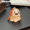 Ghost Backpacks Keychain 2Pcs Halloween Glow-in-the-Dark Keychain, Luminous Key Ring Pendant, Decorative Charm for Handbags Cartoon