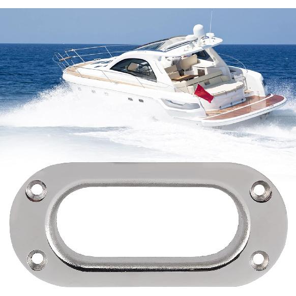 Yctze Hawse Fairlead, Stainless Steel Boat Hawse Fairlead High Strength Cable Guide Hawse for Boat Marine Hawse Pipe Accessories