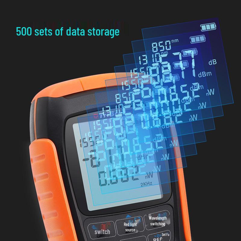 High-Precision Rechargeable Optical Power Meter & Red Light Fiber Optic Pen