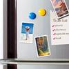 15pcs Blank Picture Frame, Insert Refrigerator Magnet, Semi-Transparent Transparent Acrylic Blank Refrigerator Small Picture Magnet