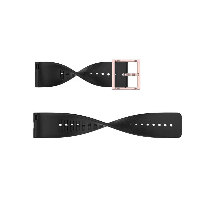 For Samsung Galaxy Watch 3/46mm/42mm/Active 2/Gear S3 Frontier Silicone Bracelet Huawei Watch GT/2/2E/Pro Strap
