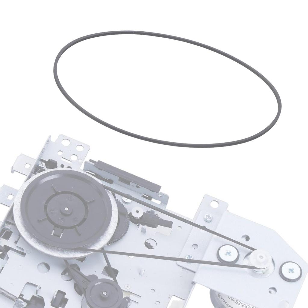 Curea de antrenare din cauciuc pentru reportofon, grosime 1,2 mm, curele pătrate din cauciuc, 105 mm - 150 mm, opțiune de dimensiune pliată, îmbunătățește performanțele