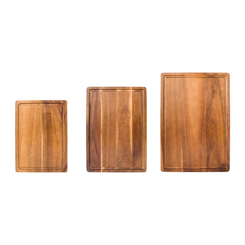 Chu Yi Qi Solid Spruce Wood Back-Recessed Chopping Board