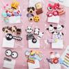 3D Cartoon Water Cup Sticker: Soft Glue Decoration, Mixed Style DIY, No-Trace Adhesive, Cute Phone Case, Refrigerator Magnet