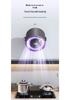 USB Rechargeable Silent Wall-Mounted Desktop Fan for Dormitory and Office