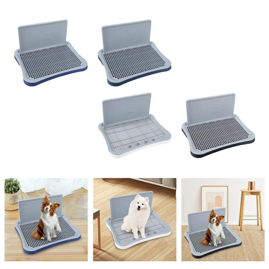 Pet Training Toilet Tray Detachable Mesh Grids Dog Potty Tray Puppy Pee Pad