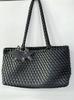 Same Champagne Woven Tote Bag Women'S Large-Capacity Tote Bag Portable Shoulder Bag