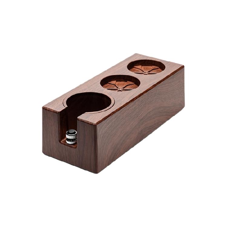 Coffee Tamper Station Coffee Portafilter Holder Tamping Station Coffee Portafilter Organizers Plastic Texture for Coffee