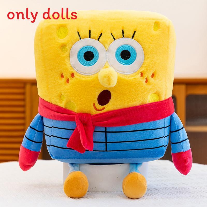 

Spongebob Squarepants Patrick Star Plush Toy With Scarf For Kids Collectible Gift And Plush Doll Sponge Bob,40cm