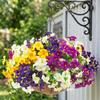 Simulated Flower Basket Decoration Flower Basket Spring Simulated Flower Decoration