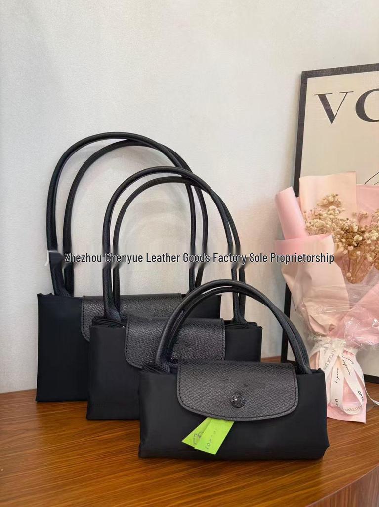 Premium French Dragon Tote Bag - Lightweight, Waterproof, Foldable, Medium Long Handle, Perfect for Commuting