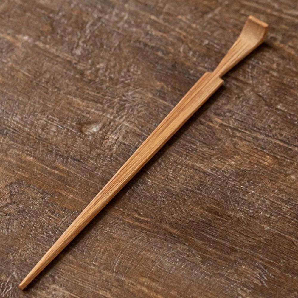Nya Bambu Tepinnar Chashaku Japansk Klassisk Matcha Sked Traditionell Matcha Skopa Te Ceremoni