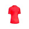 Under Armour Training Sports Patchwork Breathable Straight T-Shirt Women Tops Red 1355583-628